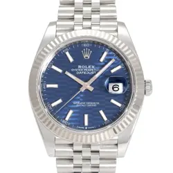 ROLEX 126334 BLUE MEN'S USED WATCH #722521