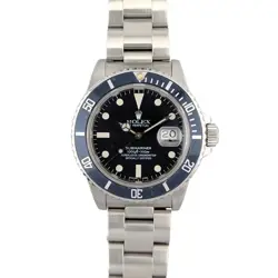 ROLEX 16800 SUBMARINER DATE BLACK MATTE DIAL 40MM 1984