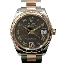 ROLEX DATEJUST 31 178341 PINK CASE SIZE 31MM UNISEX USED WATCH #72021