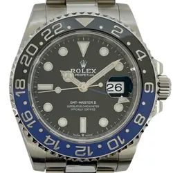 ROLEX GMT-MASTER 2 126710BLNR BLACK CASE SIZE 40MM MEN'S USED WATCH #741921