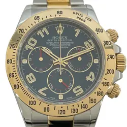 ROLEX Daytona 116523 Navy Case Size 40mm Men's Used Watch #71421