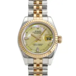 ROLEX 1791732BR YELLOW LADIES USED WATCH #71121