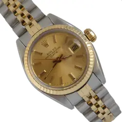 ROLEX DATE 6917 LADIES 26MM CHAMPAGNE DIAL 1978