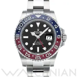 USED ROLEX GMT MASTER II 126710BLRO BLACK CASE: 40×40MM MEN'S WATCH #106015