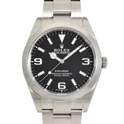 ROLEX 214270 BLACK MEN'S USED WATCH #722721