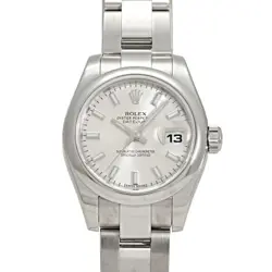 ROLEX 179160 SILVER LADIES USED WATCH #71421
