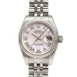 ROLEX 179174NR PINK LADIES USED WATCH #71321