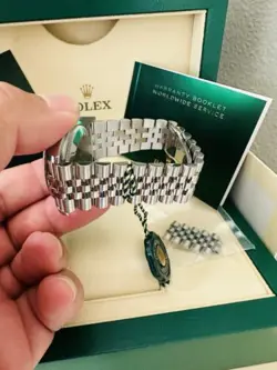 Men’s Rolex Datejust 36 Ref 116244 With Factory  Set Diamond Dial & Bezel ~ 😍