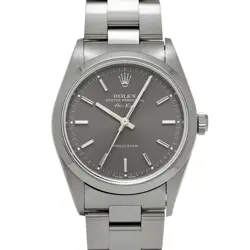 ROLEX AIR KING 14000 GRAY CASE SIZE 34×34MM MEN'S USED WATCH #736121