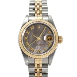 ROLEX 79173NR BLACK LADIES USED WATCH #71621