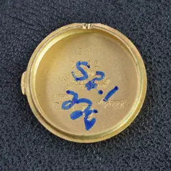 SILVER DIAL YELLOW