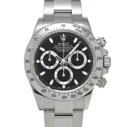 ROLEX COSMOGRAPH DAYTONA 116520 BLACK WATCH 682912