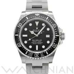 USED ROLEX SEA-DWELLER 4000 116600 BLACK CASE: 40×40MM MEN'S WATCH #104015
