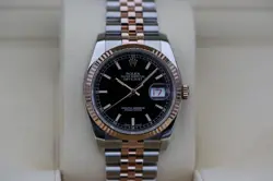 ROLEX 116231 BLACK DATEJUST 36MM 2018