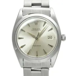 ROLEX OYSTER DATE 6694 SILVER CASE SIZE 34MM X 34MM MEN'S USED WATCH #711121