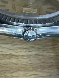 ROLEX DATEJUST 36 WATCH 16220 SILVER DIAL AUTOMATIC STEEL LUXURY VINTAGE