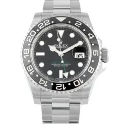 ROLEX GMT-MASTER II STEEL OYSTER WATCH 116710LN