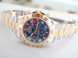 ROLEX DAYTONA 116523 BLUE RACING DIAL 40MM AUTOMATIC CHRONOGRAPH FACTORY TRAVEL
