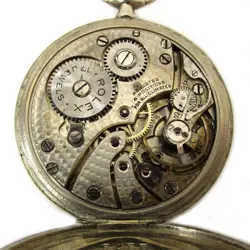ROLEX Precision Lever Pocket Watch Antique Good Condition From Japan