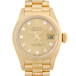 ROLEX DATEJUST LADY 10P DIAMOND L SIZE 1989-1990 69178G 216950