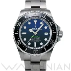 USED ROLEX SEA-DWELLER DEEP SEA 136660 BLUE CASE: 44×44MM MEN'S WATCH #1019015