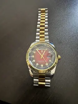 ROLEX OYSTER PERPETUAL DAY-DATE, QUARTZ, STAINLESS STEEL PRE OWNED