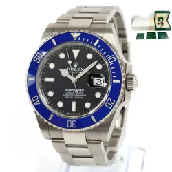 2021 ROLEX SUBMARINER DATE COOKIE MONSTER 126619LB 41MM BLACK WG BOX PAPERS