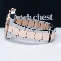 Rolex GMT-Master II, 126711CHNR, 40mm, Steel & Gold, Black Dial, Black Brown ...