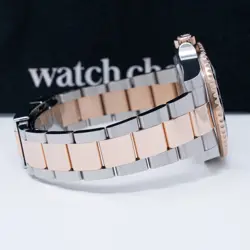 Rolex GMT-Master II, 126711CHNR, 40mm, Steel & Gold, Black Dial, Black Brown ...