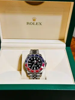 ROLEX CERTIFIED 2022 GMT MASTER II PEPSI 126710BLRO JUBILEE