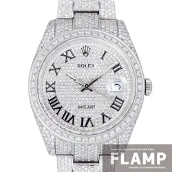 ROLEX DATEJUST 41 AFTER DIAMOND SETTING 126300 TO216516