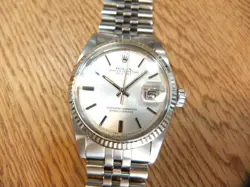 ROLEX DATEJUST SILVER SIGMA DIAL 1601 TO216308