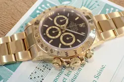 ROLEX DAYTONA BLACK DIAL 16528 TO216309