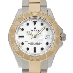 ROLEX YACHT MASTER 16623 WHITE G NUMBER SECOND HAND MENS