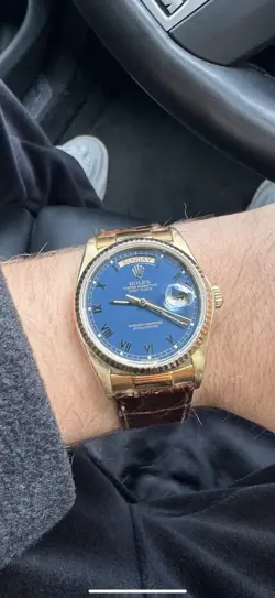 ROLEX DAY-DATE 36MM 18038 RARE DIAL