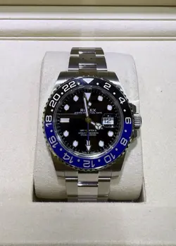 ROLEX GMT-MASTER II BATMAN 126710BLNR OYSTER BRACELET 2025 NEW FULL SET
