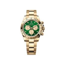 ROLEX DAYTONA 126508 YELLOW GOLD BRIGHT GREEN AND GOLDEN DIAL (2025)