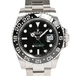 USED ROLEX GMT MASTER 2 116710LN BLACK CASE: 40MM MEN'S WATCH #1019015
