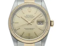 ROLEX DATEJUST MENS 16233(S) #L366