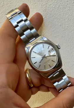 ROLEX REF.1500 OYSTER PERPETUAL DATE CALIBRE 1570 AUTOMATIC T-SWISS-T
