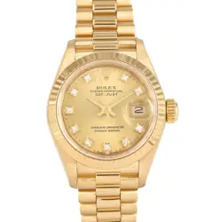 AUTHENTIC ROLEX DATEJUST 69178G. YG AUTOMATIC #E  #260-007-296-4217