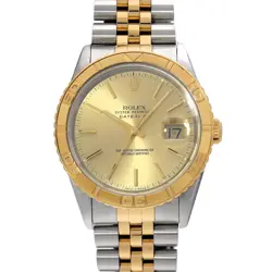 ROLEX DATEJUST THUNDERBIRD 16263 CHAMPAGNE WATCH 674888