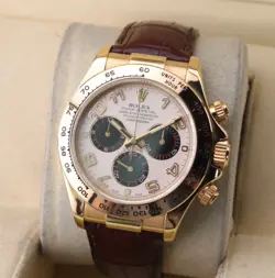 2006 ROLEX DAYTONA 116518 18K YELLOW GOLD 40MM