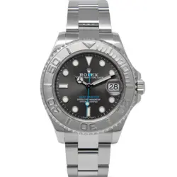 ROLEX YACHT-MASTER 37, 268622, STEEL & PLATINUM, SLATE DIAL, OYSTER BRACELET