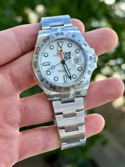 2025 ROLEX EXPLORER II 226570 WHITE 42MM W/ BOX & PAPERS