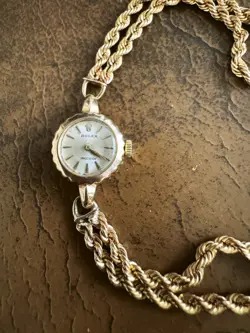 VINTAGE ROLEX PRECISION LADIES WATCH CIRCA 1960'S