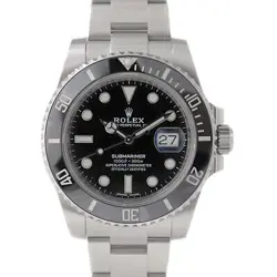 USED ROLEX SUBMARINER DATE 116610LN BLACK CASE: 40.0MM MEN'S WATCH #1017015
