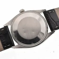 ROLEX Air king Ref.5500 SS/Leather Cal.1530 Automatic Men's Watch M#133899