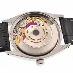 ROLEX Air king Ref.5500 SS/Leather Cal.1530 Automatic Men's Watch M#133899