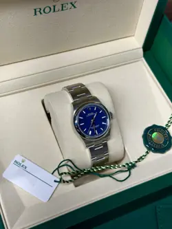 2025 New Release Rolex Oyster Perpetual 31 277200-0017 New Blue Matte Dial